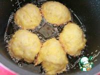 Картофельные пончики с овощной икрой ингредиенты