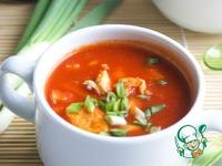 Быстрый китайский томатный суп с яйцом ингредиенты