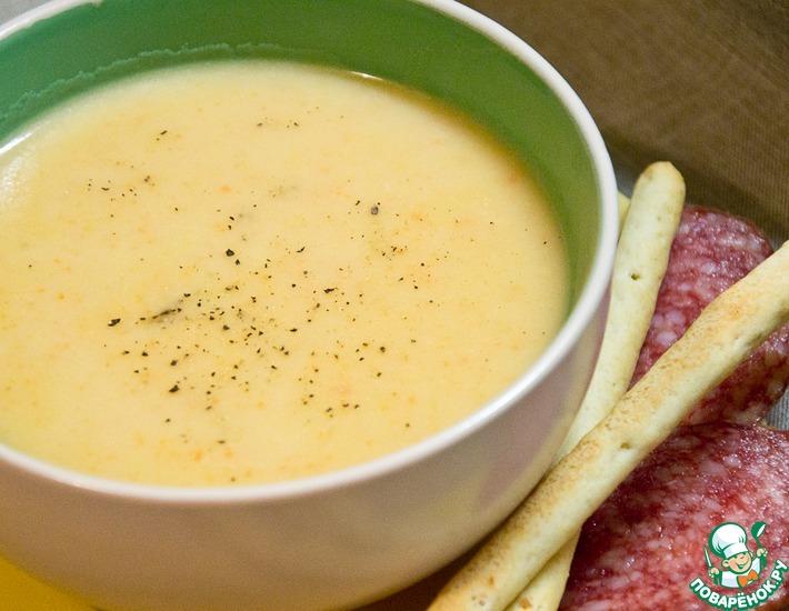 Рецепт: Сырный суп-пюре