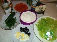 Салат с семгой ингредиенты