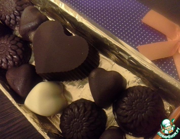 Рецепт: Шоколадные конфеты ассорти