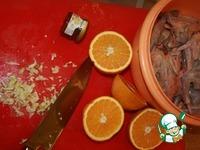 Перепелки с карамельными апельсинами ингредиенты