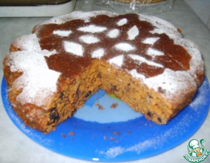 Рецепт: Кофейный монастырский пирог