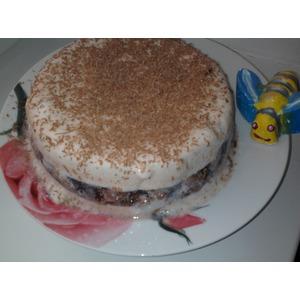 Торт-суфле «Молочно-фруктовое облако»