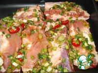 Свиные ребрышки с салатом из маслин ингредиенты