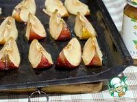 Суфле с абрикосовым конфитюром и запеченными яблоками ингредиенты