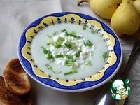 Холодный огуречный крем-суп с творогом ингредиенты