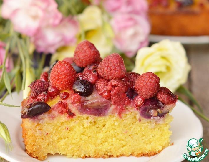 Рецепт: Летний пирог с ягодами