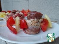 Розетки из свинины с соусом Цацики ингредиенты