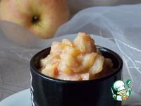 Десерт из ревеня с яблоками ингредиенты