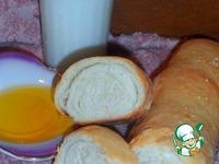 Домашний хлеб-рулет с оливковым маслом ингредиенты
