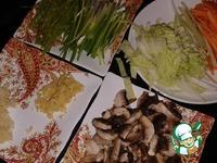 Спринг роллы (лумпия) с овощами и тесто для них ингредиенты