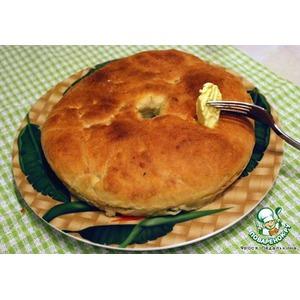 Осетинский пирог с зеленью