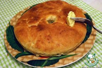 Рецепт: Осетинский пирог с зеленью