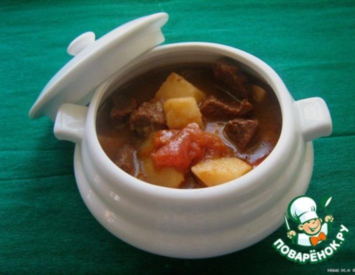 Рецепт: Венгерский суп-гуляш