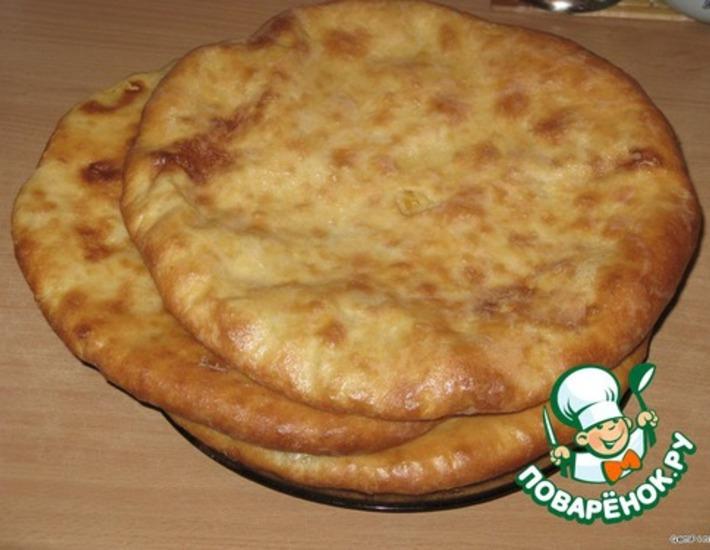 Рецепт: Осетинские пироги Картофыджын