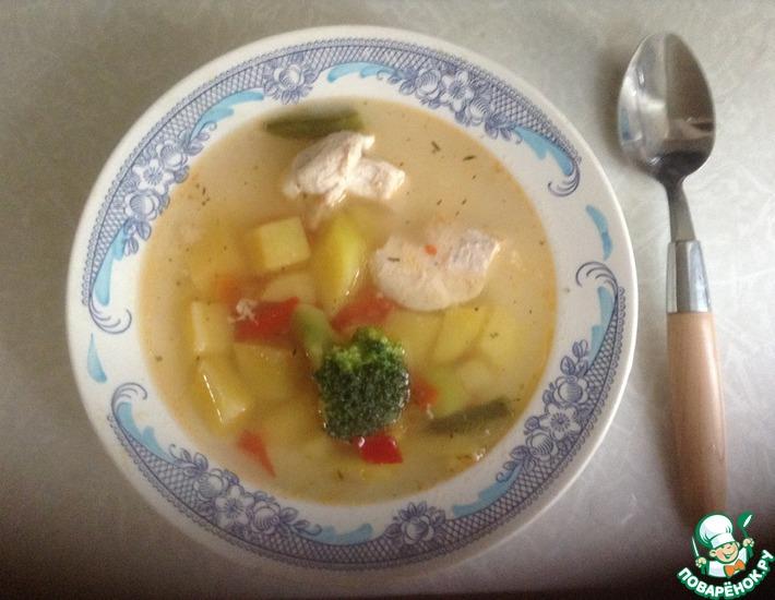 Рецепт: Быстрый диетический суп