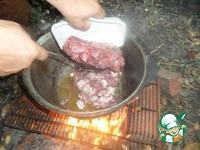 Басма с говядиной и свининой в казане ингредиенты