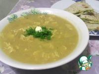 Вегетарианский гороховый крем-суп со спаржей ингредиенты