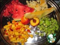 Легкий фруктовый салат ингредиенты