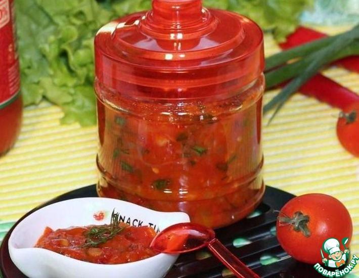 Рецепт: Чесночно-томатный чатни