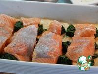 Запеченный лосось со шпинатом ингредиенты