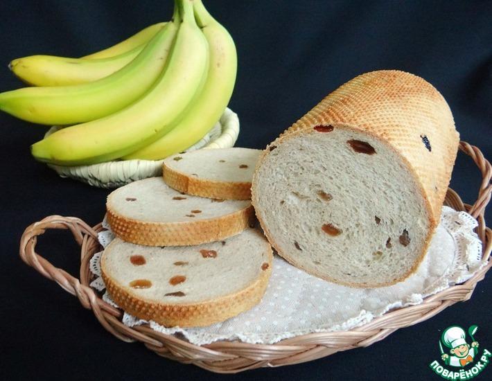 Рецепт: Сладкий банановый тостовый хлеб