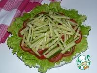 Салат с говяжьим языком и овощами ингредиенты