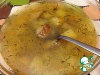 Грибной суп с лапшой ингредиенты