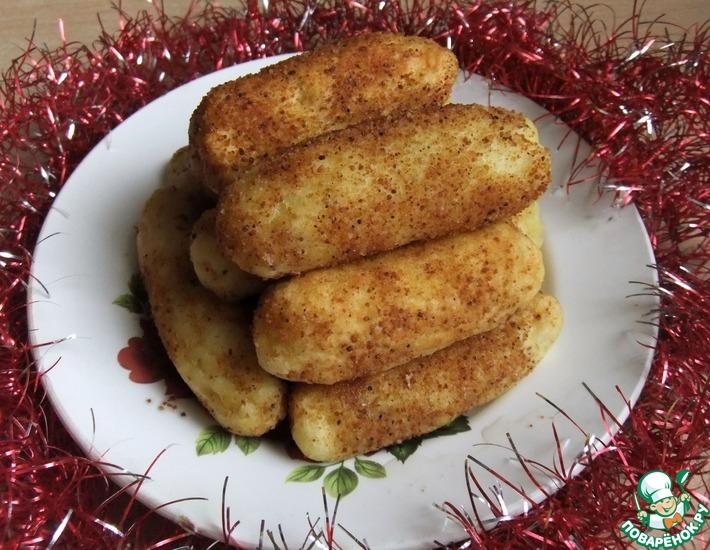 Рецепт: Картофельные палочки с сыром
