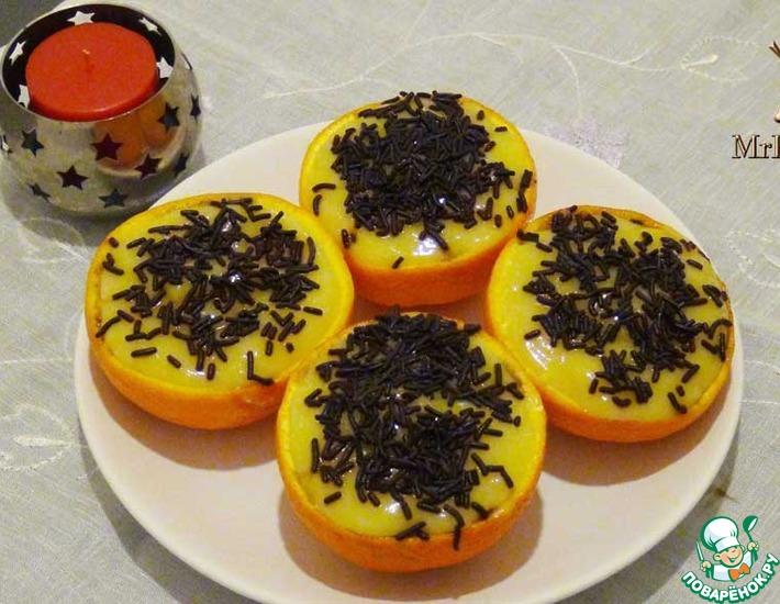 Рецепт: Апельсиновый десерт