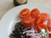 Барабулька с помидорами и маслинами ингредиенты