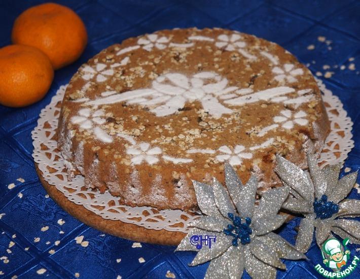 Рецепт: Датский рождественский овсяный пирог