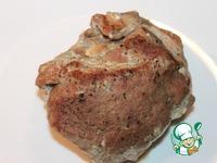 Свиная шейка, тушенная в сливочно-грибном соусе ингредиенты