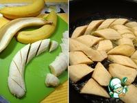 Ванильный пломбир с карамелизованными бананами и острым соусом ингредиенты