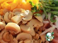 Сливочно-грибное рагу с мясом в тыкве ингредиенты