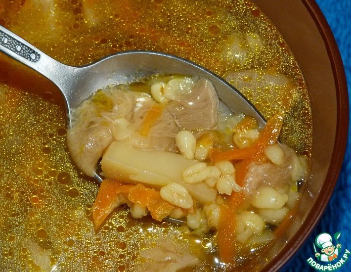 Рецепт: Грибной суп с булгуром в мультиварке