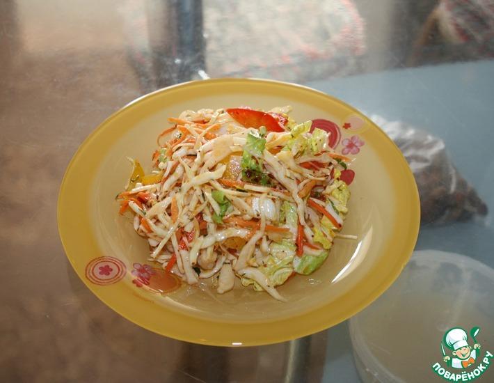 Рецепт: Овощной салат по-корейски
