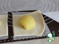 Тарталетки из слоеного теста с яблоками ингредиенты