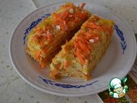 Рыбный пирог Оранжевое настроение ингредиенты