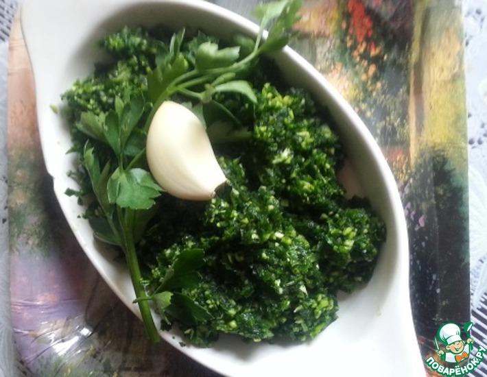 Рецепт: Зеленая масала