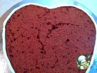 Торт Сердце на день Святого Валентина ингредиенты