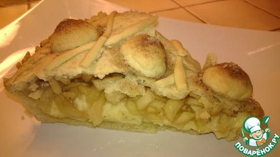 Баскский пирог с яблоками, автор bagira13