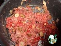 Каннеллони с фаршем и балажанами под томатным соусом с моцареллой ингредиенты
