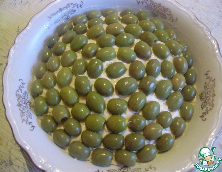 Рецепт: Салат Мой с оливками
