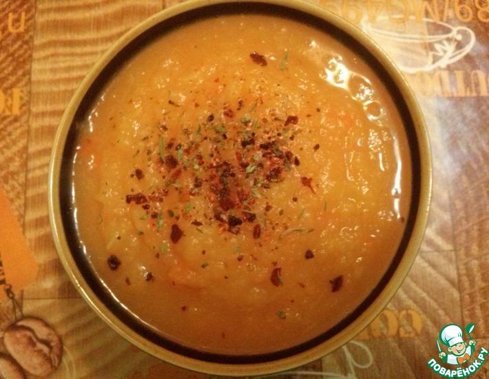 Рецепт: Капустный суп-пюре