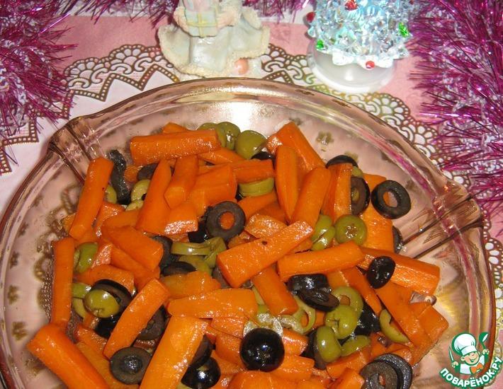Рецепт: Пикантная морковь