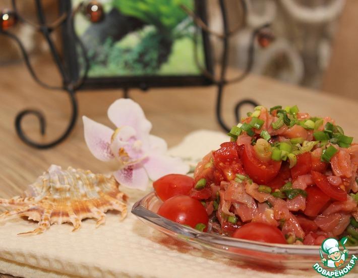 Рецепт: Салат гавайский Ломи-Ломи