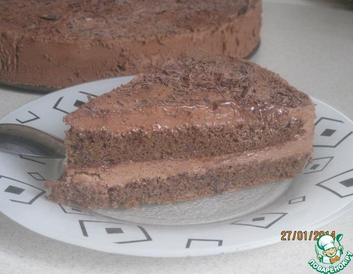 Рецепт: Шведский шоколадный торт
