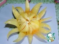 Салат Романтик в цветке из перца ингредиенты